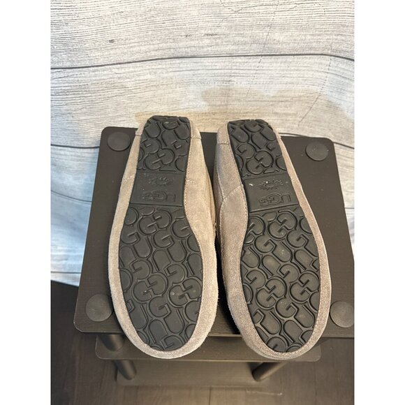 UGG Mens Ascot Sheepskin Lined Moccasin Slippers Size 9 - Picture 3 of 4